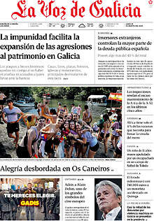 Periodico La Voz de Galicia