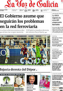 Periodico La Voz de Galicia