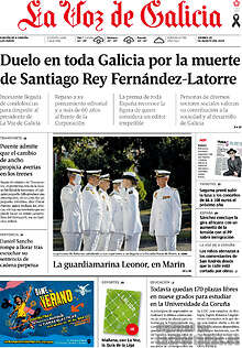 Periodico La Voz de Galicia