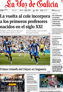 Periodico La Voz de Galicia