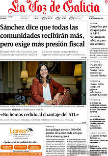 Periodico La Voz de Galicia