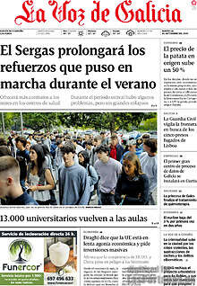 Periodico La Voz de Galicia