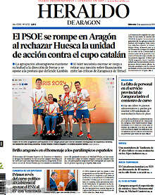 Periodico Heraldo de Aragon