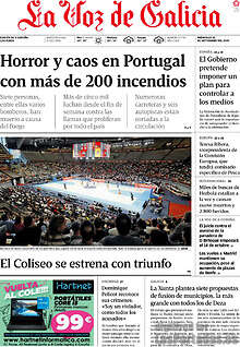 Periodico La Voz de Galicia