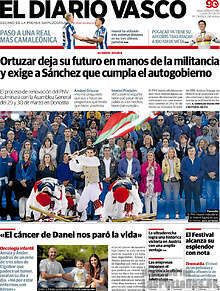 Periodico El Diario Vasco