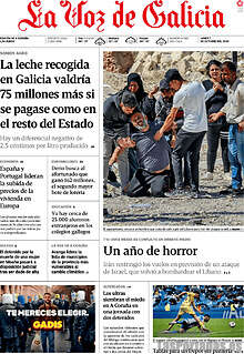 Periodico La Voz de Galicia