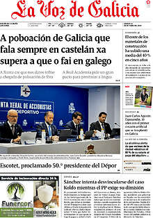 Periodico La Voz de Galicia