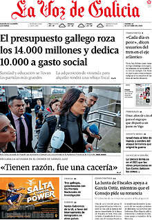 Periodico La Voz de Galicia