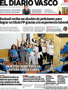 Periodico El Diario Vasco