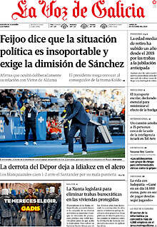 Periodico La Voz de Galicia