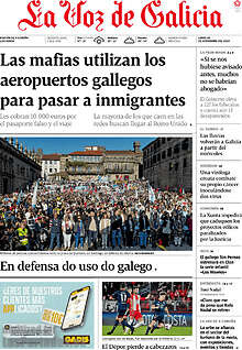 Periodico La Voz de Galicia