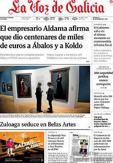 Periodico La Voz de Galicia