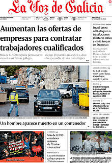 Periodico La Voz de Galicia