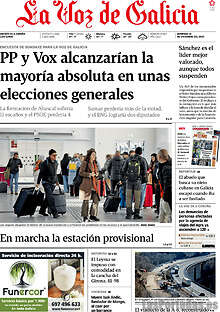 Periodico La Voz de Galicia