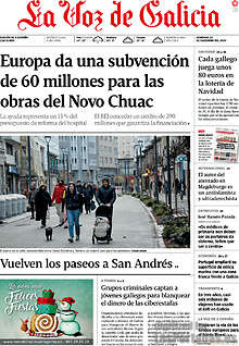 Periodico La Voz de Galicia