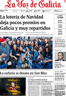 Periodico La Voz de Galicia