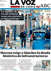 Periodico La Voz de Cádiz