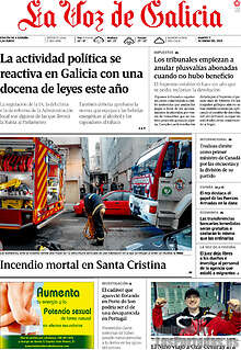 Periodico La Voz de Galicia