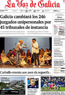 Periodico La Voz de Galicia