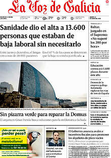 Periodico La Voz de Galicia