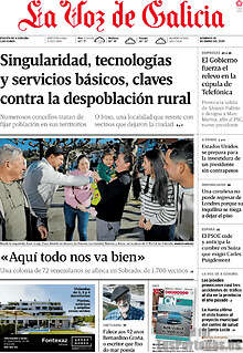 Periodico La Voz de Galicia