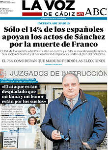 Periodico La Voz de Cádiz