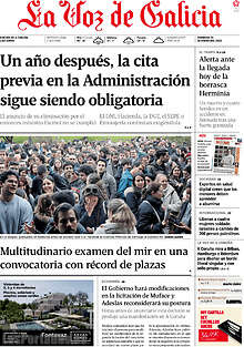 Periodico La Voz de Galicia