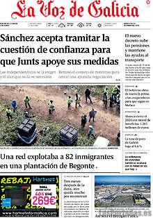 Periodico La Voz de Galicia