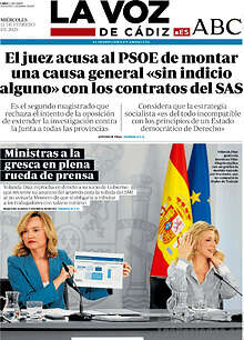 Periodico La Voz de Cádiz