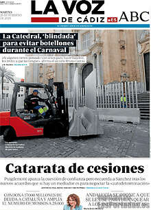 Periodico La Voz de Cádiz