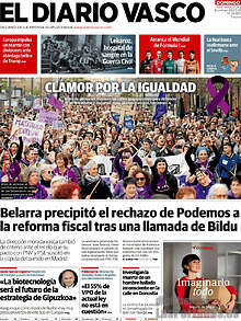 Periodico El Diario Vasco