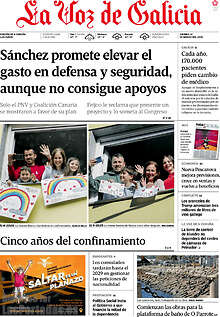 Periodico La Voz de Galicia