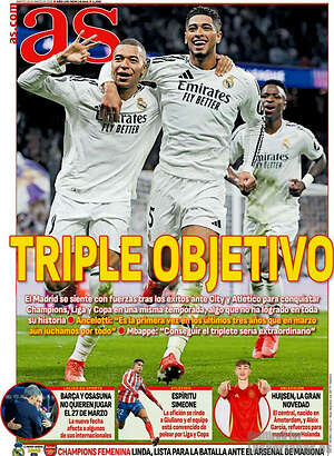 Portada diario AS