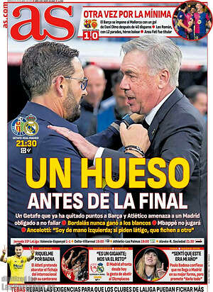 Portada diario AS