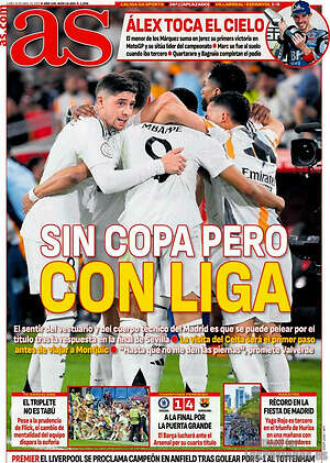Portada diario AS