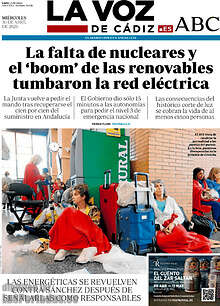 Periodico La Voz de Cádiz