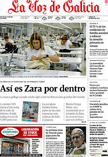 Periodico La Voz de Galicia