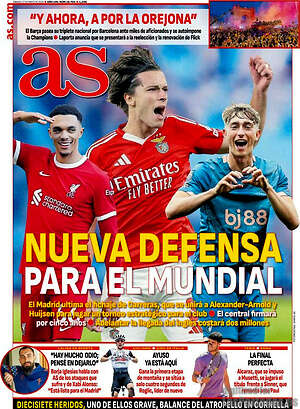 Portada diario AS