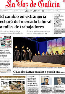 Periodico La Voz de Galicia