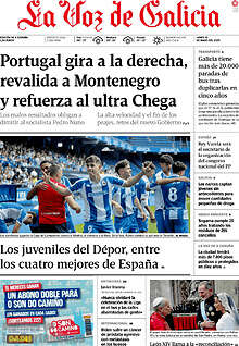 Periodico La Voz de Galicia