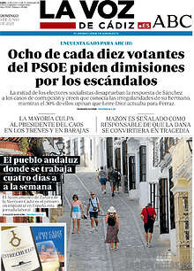 Periodico La Voz de Cádiz
