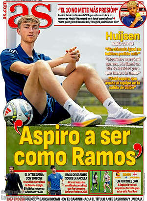 Portada diario AS