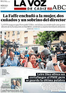 Periodico La Voz de Cádiz