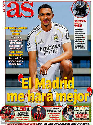 Portada diario AS