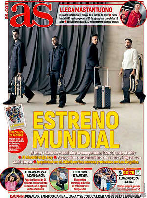 Portada diario AS