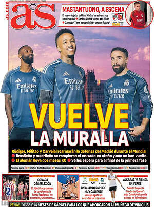 Portada diario AS