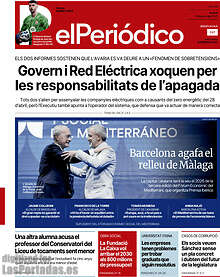 Periodico El Periódico de Catalunya(Català)