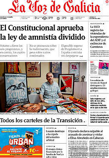 Periodico La Voz de Galicia