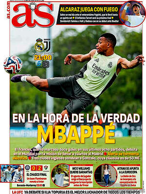 Portada diario AS