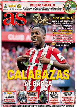 Portada diario AS